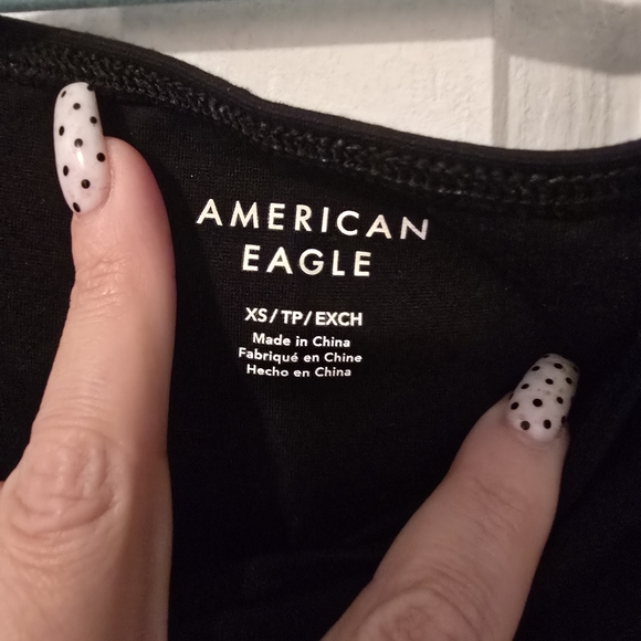 American Eagle Black Mini Dress - Picture 6 of 6